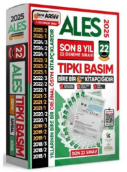 2025 ALES ÖSYM Tıpkı Basım En Ekonomik Çıkmış Soru 22li Deneme Paketi Video-PDF Çözüm Türkiye Geneli - 1