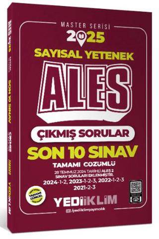 2025 ALES Sayısal Yetenek Son 10 Sınav Tamamı Çözümlü Çıkmış Sorular28 Temmuz 2024-Ales-2 Ekli - 1