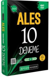 2025 ALES Tamamı Çözümlü 10 Deneme - 1