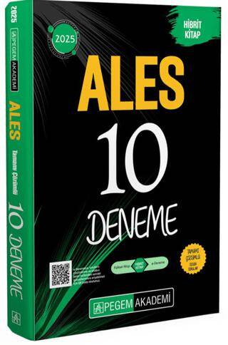 2025 ALES Tamamı Çözümlü 10 Deneme - 1