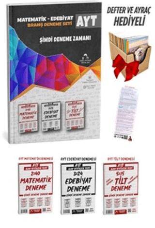 2025 AYT Matematik, Edebiyat ve Trigonometri-Limit-Türev-İntegral Deneme Sınavı Seti + Defter Hediyeli - 1