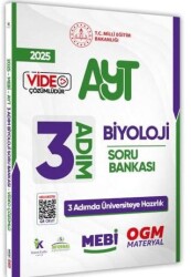2025 AYT MEBİ-OGM 3 ADIM Biyoloji Soru Bankası Video Çözümlü - 1