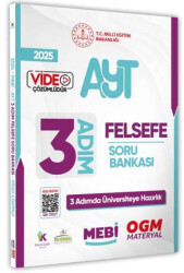 2025 AYT MEBİ-OGM 3 ADIM Felsefe Soru Bankası Video Çözümlü - 1
