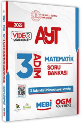 2025 AYT MEBİ-OGM 3 ADIM Matematik Soru Bankası Video Çözümlü - 1