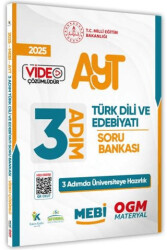 2025 AYT MEBİ-OGM 3 ADIM Türk Dili Edebiyatı Soru Bankası Video Çözüm - 1