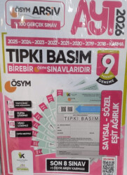 2026 AYT ÖSYM Çıkmış Soru Tıpkı Basım Türkiye Geneli Dijital Çözümlü 6lı Paket Deneme - İnformal Yayınları