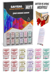 2025 AYT Sayısal 12 Fasikül 56 Deneme Sınavı Seti + Defter Hediyeli - 1