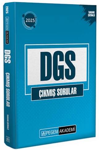 2025 DGS Çıkmış Sorular Tamamı Çözümlü - 1