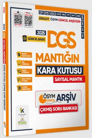 2025 DGS Sayısal Mantığın Kara Kutusu ÖSYM Çıkmış Soru Havuzu Bankası - 1