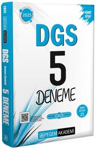 2025 DGS Tamamı Çözümlü 5 Deneme - 1