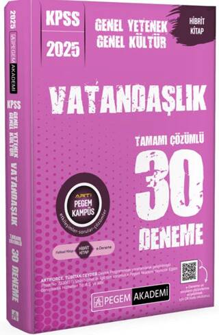 KPSS Genel Yetenek Genel Kültür Vatandaşlık Tamamı Çözümlü 30 Deneme - 1