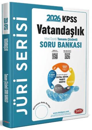 2025 KPSS Jüri Serisi Vatandaşlık Mini Özetli Tamamı Çözümlü Soru Bankası - 1