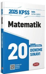 2025 KPSS Ultra Serisi Matematik 20 Deneme Sınavı - 1