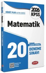 2025 KPSS Ultra Serisi Matematik 20 Deneme Sınavı - Data Yayınları
