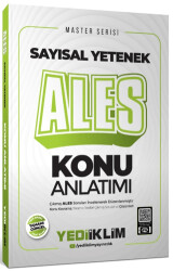 2026 Master Serisi ALES Sayısal Yetenek Konu Anlatımı - Yediiklim Yayınları