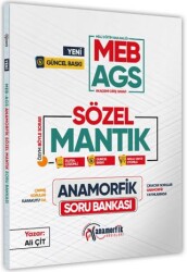 2025 MEB-AGS Anamorfik Sözel Mantık Soru Bankası - 1