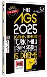 2025 MEB-AGS Anka Serisi Eğitimin Temelleri Türk Milli Eğitim Sistemi İle Mevzuatı ve Anayasa 15 Deneme - 1