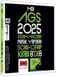 2025 MEB-AGS Eğitim Mevzuatı Pratik Yaptıran Soru-Cevap Kitabı - 1