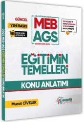 2025 MEB-AGS Eğitimin Temelleri Görsel Destekli Konu Anlatımı Kitabı - 1