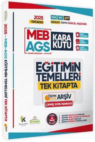 2025 MEB-AGS Eğitimin Temellerinin Kara Kutusu Tek Kitap ÖSYM Çıkmış Soru Bankası Dijital Çözümlü - 1