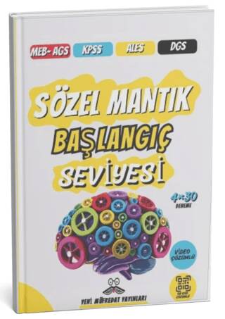 2025 MEB-AGS KPSS ALES DGS Sözel Mantık Başlangıç Seviyesi 4x30 Tamamı Video Çözümlü Deneme Sınavı - 1