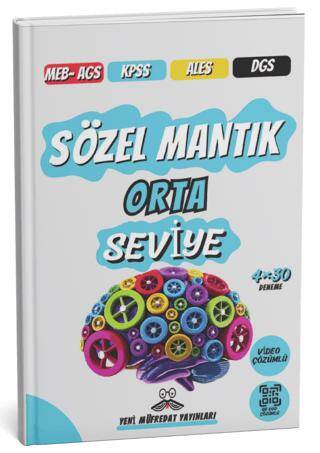 2025 MEB-AGS KPSS ALES DGS Sözel Mantık Orta Seviye 4x30 Tamamı Video Çözümlü Deneme Sınavı - 1