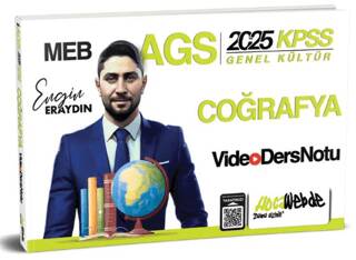 2025 MEB AGS KPSS Türkiye Coğrafyası Video Ders Notu - 1