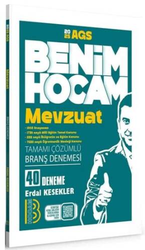2025 MEB-AGS Mevzuat 40 Deneme Çözümlü - 1