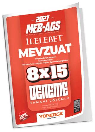 2025 MEB-AGS Mevzuat Bilgisi İLELEBET 8x14 Deneme Çözümlü - 1
