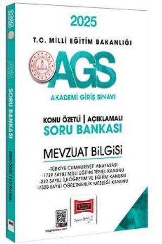 2025 MEB-AGS Mevzuat Bilgisi Konu Özetli Açıklamalı Soru Bankası - 1
