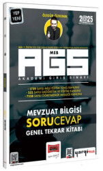 2025 MEB-AGS Mevzuat Bilgisi Soru-Cevap Genel Tekrar Kitabı - 1