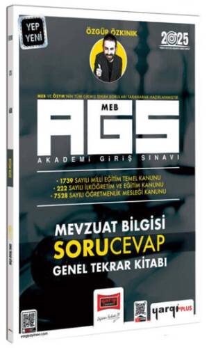 2025 MEB-AGS Mevzuat Bilgisi Soru-Cevap Genel Tekrar Kitabı - 1