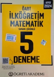 2025 Meb Ags Öabt İlköğretim Matematik Öğretmenliği Tamamı Çözümlü 5 Deneme - Öğreti Akademi