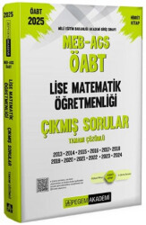 2025 MEB-AGS-ÖABT Lise Matematik Öğretmenliği Çıkmış Sorular - 1