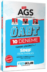 2025 MEB AGS ÖABT Sınıf Öğretmenliği Tamamı Çözümlü 10 Deneme Sınavı - 1