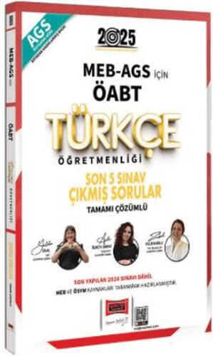 2025 MEB-AGS ÖABT Türkçe Öğretmenliği Son 5 Sınav Çıkmış Sorular - 1