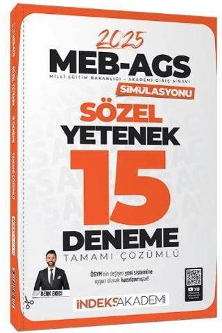 2025 MEB-AGS Simülasyonu Sözel Yetenek 15 Deneme Çözümlü - 1