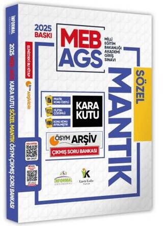2025 MEB-AGS Sözel Mantık Kara Kutu ÖSYM Çıkmış Soru Havuzu Bankası Konu Özetli Video-PDF Çözümlü - 1