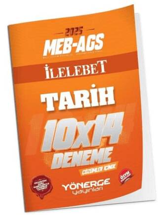 2025 MEB-AGS Tarih İLELEBET 10x14 Deneme Çözümlü - 1