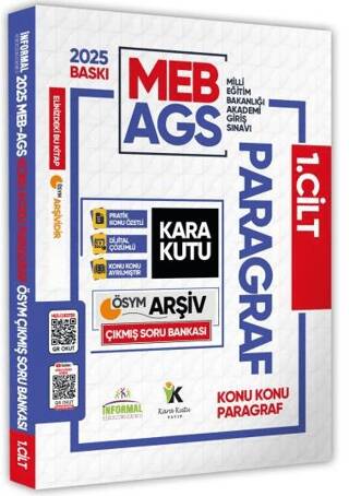 2025 MEB-AGS Türkçenin Kara Kutusu Paragraf 1 Konu Konu ÖSYM Çıkmış Soru Bankası Video-PDF Çözümlü - 1