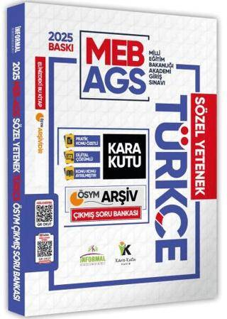 2025 MEB-AGS Türkçenin Kara Kutusu Tek Kitap ÖSYM Çıkmış Soru Bankası Konu Özetli Video-PDF Çözümlü - 1