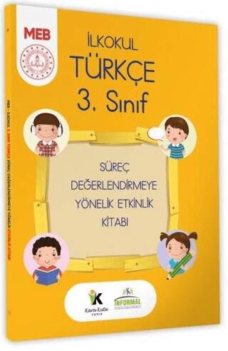 2025 MEB İlkokul 3. Sınıf Türkçe Süreç Değerlendirmeye Yönelik Etkinlik Kitabı - 1