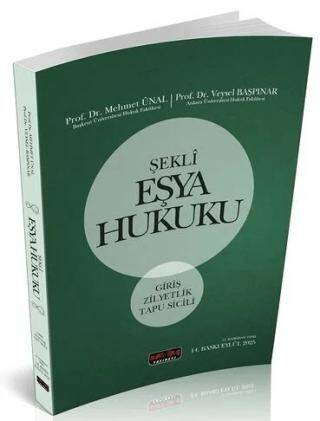 2025 Şekli Eşya Hukuku - 1