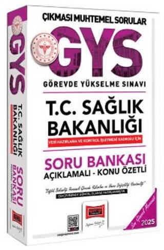 2025 T.C Sağlık Bakanlığı Veri Hazırlama ve Kontrol İşletmeni İçin Soru Bankası - 1