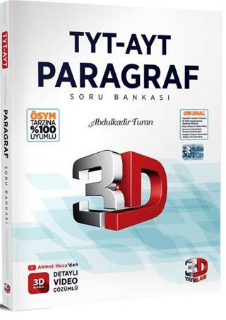 2025 TYT-AYT Paragraf Soru Bankası - 1