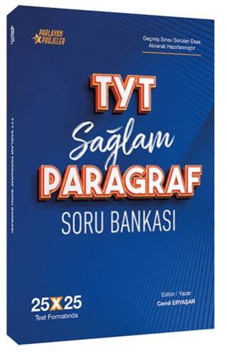 2025 TYT Sağlam Paragraf Soru Bankası 25x25 Deneme Formatında - 1
