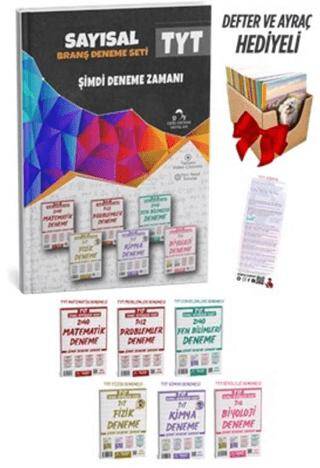 2025 TYT Sayısal 6 Fasikül 39 Deneme Sınavı Seti + Defter Hediyeli - 1
