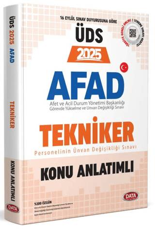 2025 ÜDS AFAD Tekniker Teknisyen Konu Anlatımlı - 1