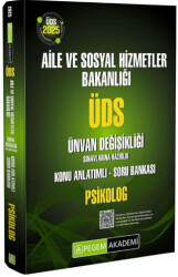 2025 ÜDS Aile ve Sosyal Hizmetler Bakanlığı Ünvan Değişikliği Sınavlarına Hazırlık Konu Anlatımlı Soru Bankası Psikolog - 1