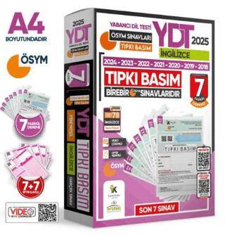 2025 YDT İngilizce Tıpkı Basım 7lı Deneme Paketi - 1